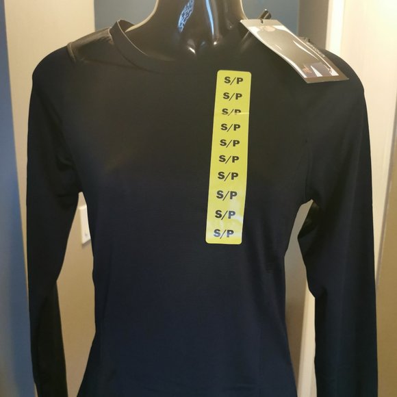 Spyder Women’s Brushed Crew Neck Top (Black) S/P - Picture 3 of 8